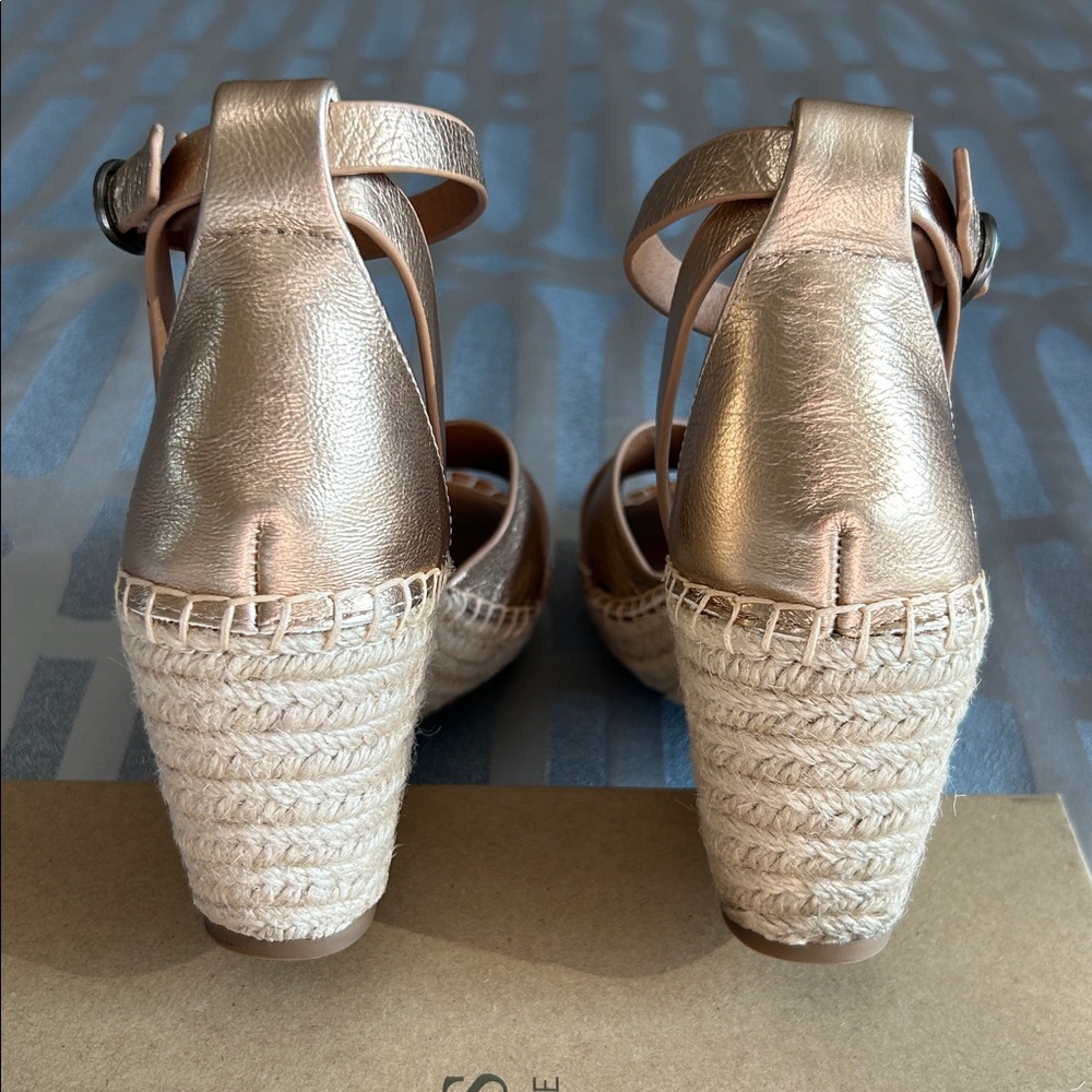 Gentle Souls Charli X Rose gold wedge
Sandal - Picture 3 of 5